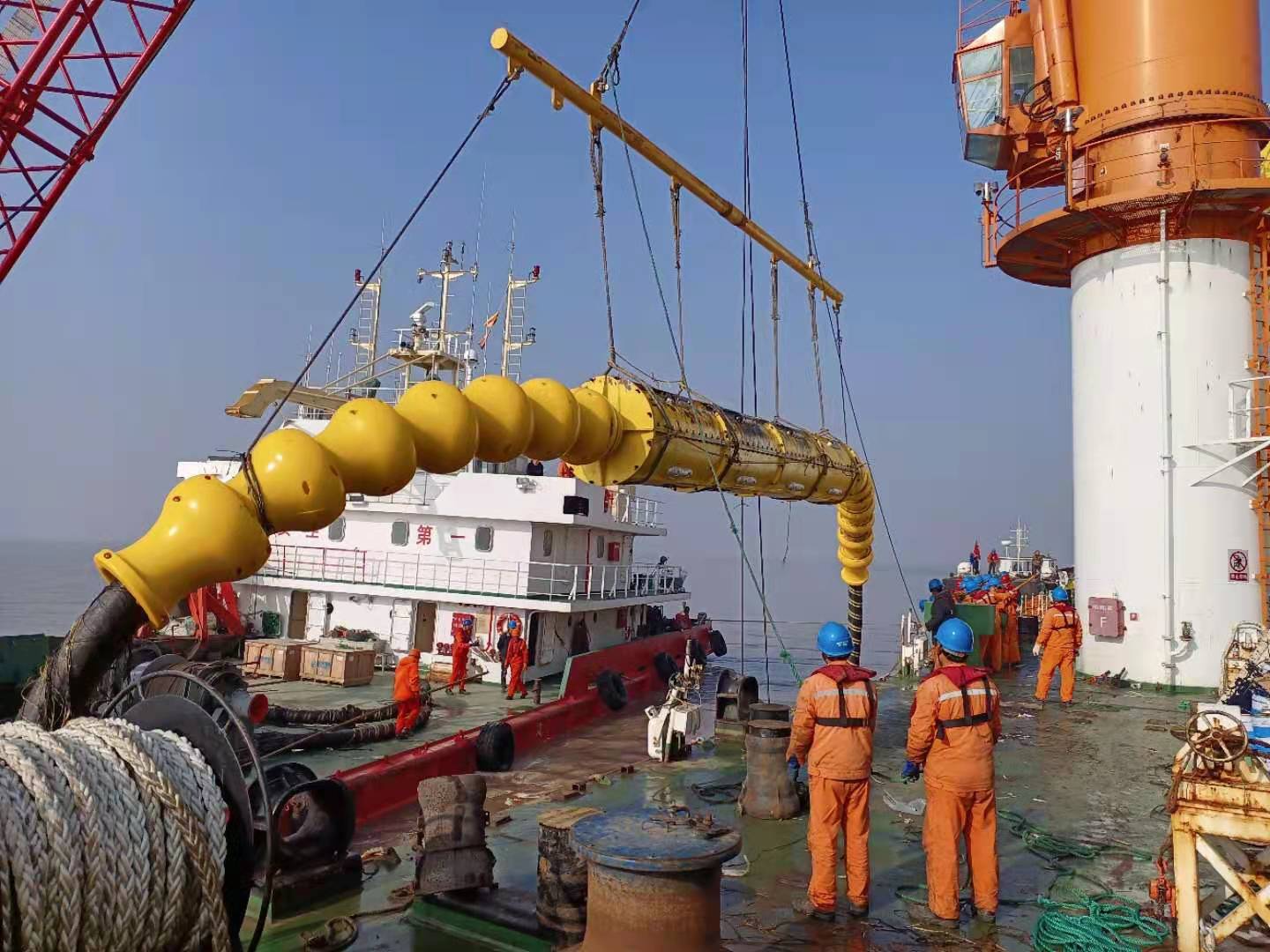 11-2，助力中廣核嵊泗海上風(fēng)電項目成功送電